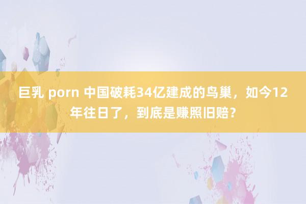 巨乳 porn 中国破耗34亿建成的鸟巢，如今12年往日了，到底是赚照旧赔？