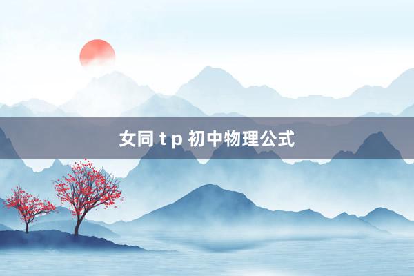 女同 t p 初中物理公式